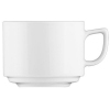 Чашка чайная 150мл D 7,8см «С-Класс», фарфор белый